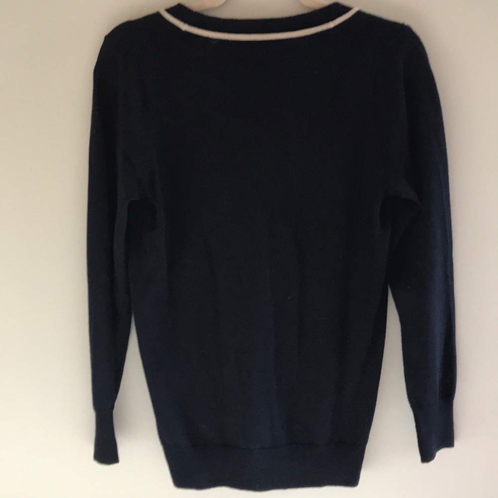 J. Crew Navy Blue Cardigan (x-small) - Picture 7 of 7
